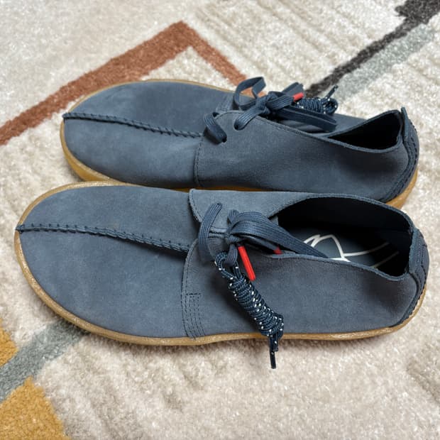 클락스 트락컵 라이트 블루 스웨이드