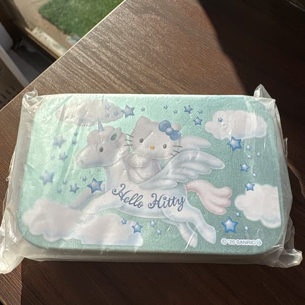 헬로키티 틴케이스 블루