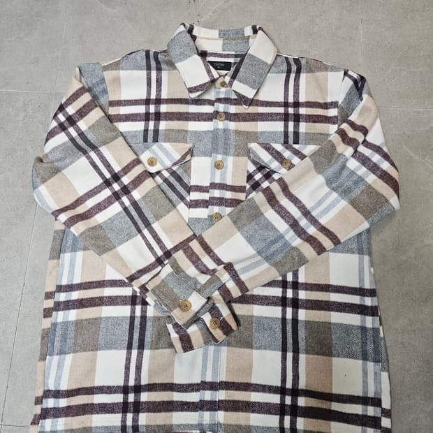 탑텐 체크 셔츠 95