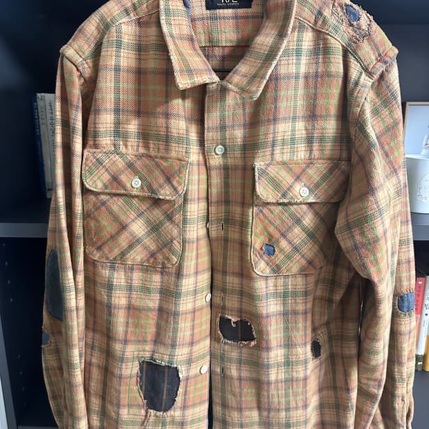 RRL 리페어 캠프셔츠 M