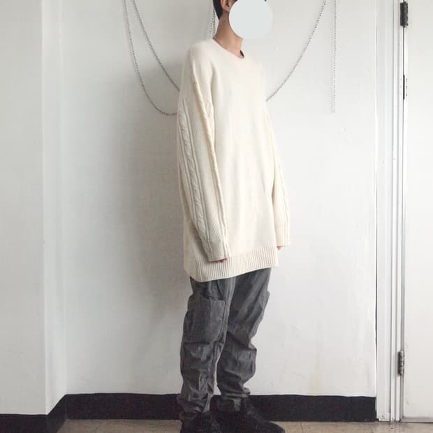 요지야마모토 Y’s 롱 레이어 니트