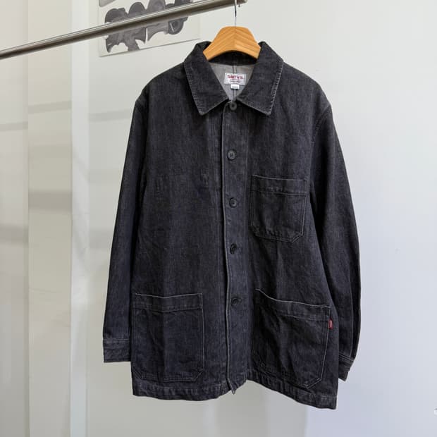 SMITH'S AMERICAN 흑청 데님 자켓