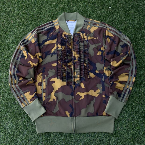 S)아디다스 X 제레미스캇 밀리터리 카모 트랙탑 져지