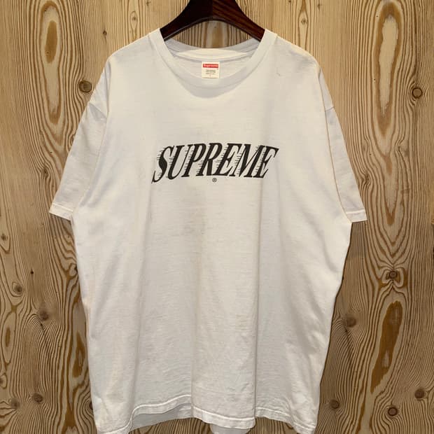 슈프림 슬랩 샷 반팔 티셔츠