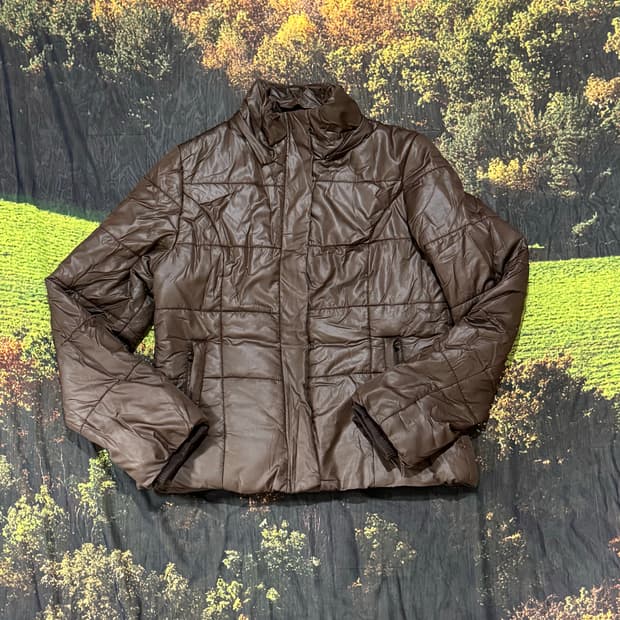 여성 패딩 빈티지