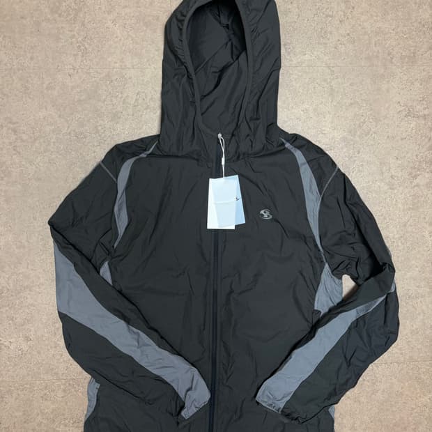 [산산기어] 패널드 자켓 블랙 - 26ss