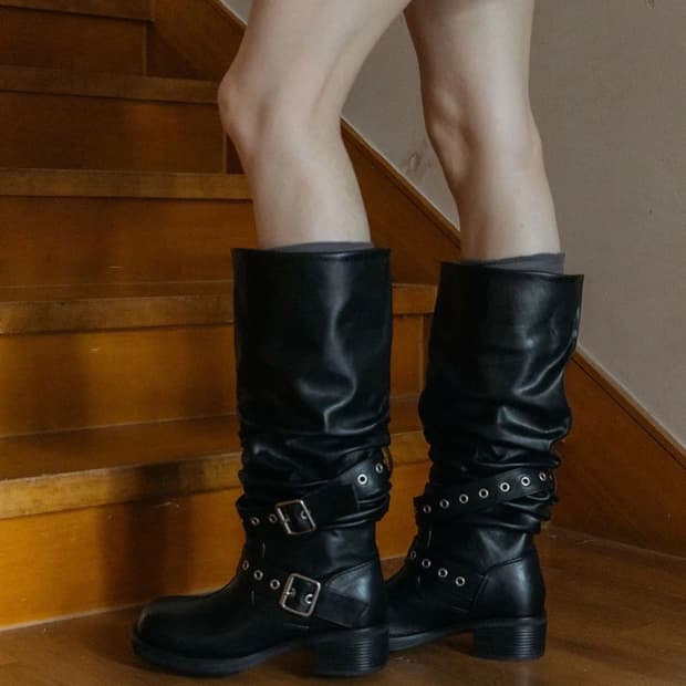 에펠클래식 JUDE Long boots_ black 쥬드 롱 부츠 5cm