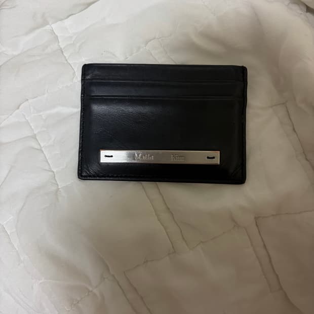 VINTAGE CARD WALLET IN BLACK