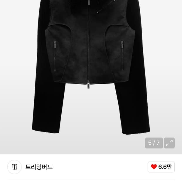 트리밍 버드 크랙 레더자켓