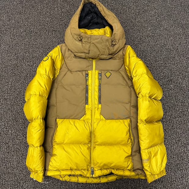 코오롱 스포츠 구스다운 여성 패딩 옐로우 90(S)