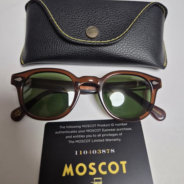 모스콧 렘토쉬 브라운 선글라스 케이스포함 판매