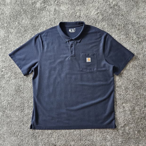 CARHARTT 반팔 폴로 티셔츠