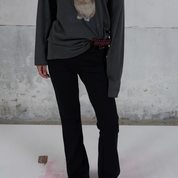 포에토 레깅스 팬츠 CONTOUR LEGGING PANTS - BLACK