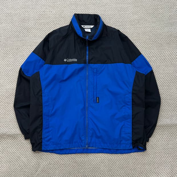 컬럼비아 나일론 배색 윈드브레이커 r3560