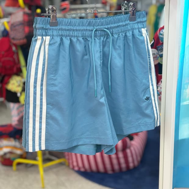 Vintage Adidas Nylon Blue Shorts