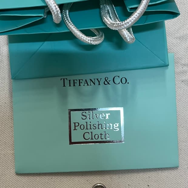 티파니앤코 실버 팬던트