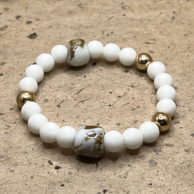 White Combo Bracelet