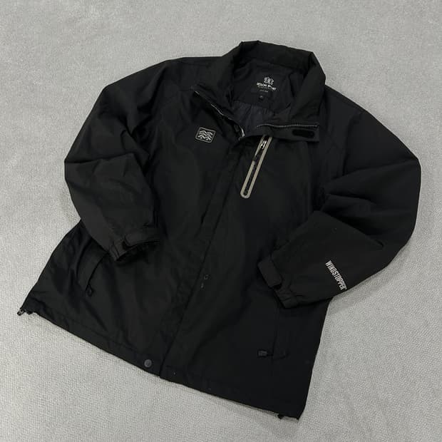 코오롱스포츠 윈드스토퍼 블랙 바람막이 L