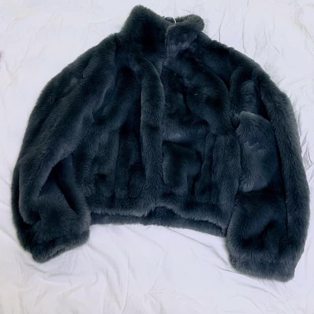 vintage fur jaket