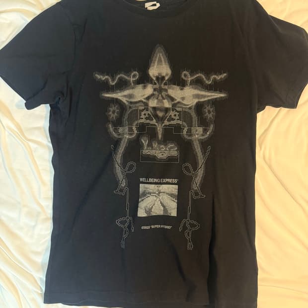 웰빙익스프레스 Digital Tattoo Tee Renewal Black