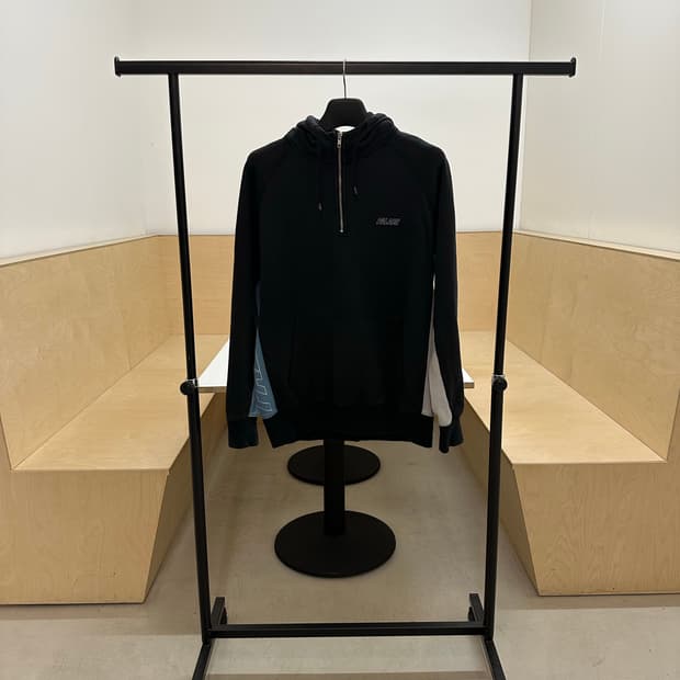 [L]팔라스(PALACE) 배색 후드티 네이비