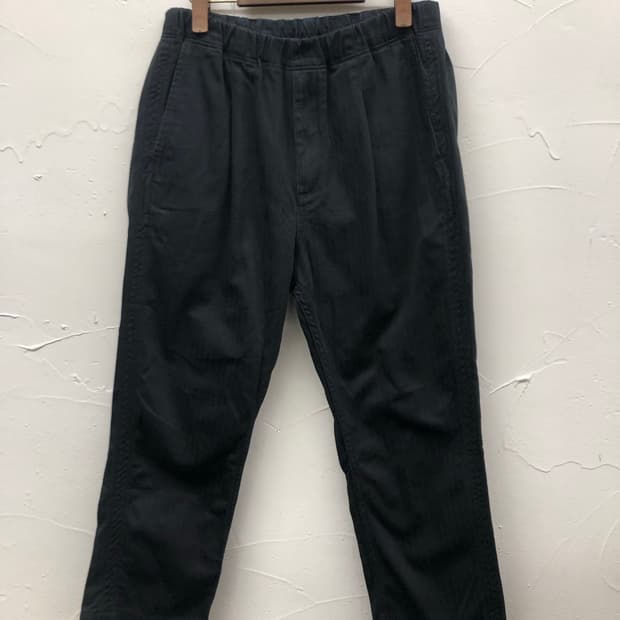 논네이티브 스트라이프 밴딩 코튼 팬츠