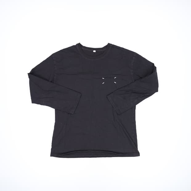 XL 빈티지 숫자프린팅 긴팔티 0224H1