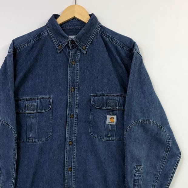 XL 칼하트 데님 셔츠