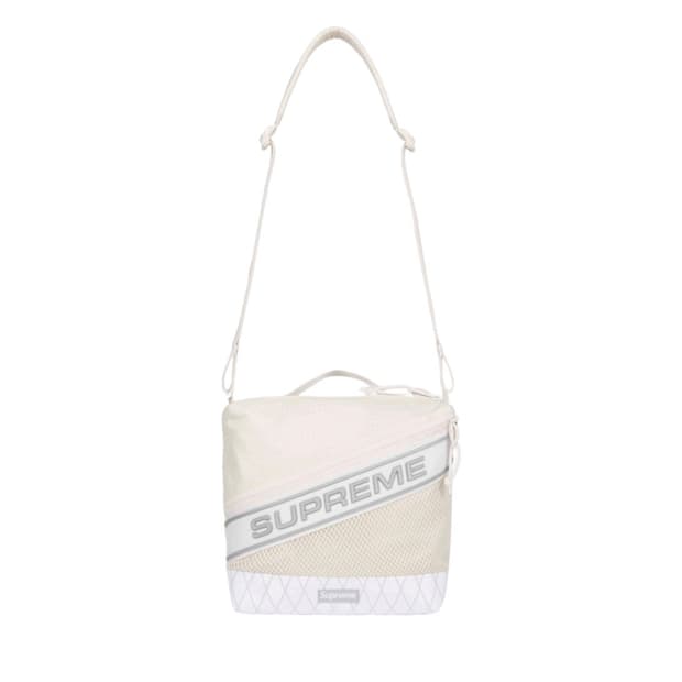 supreme shoulder bag white 23fw