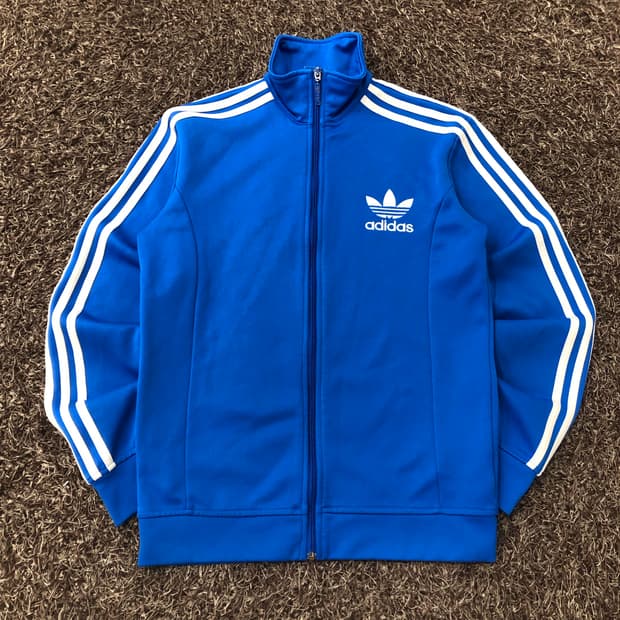 아디다스 유로파 블루 져지 트랙 자켓