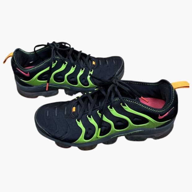나이키 Nike 에어 베이퍼맥스 플러스 블랙 일렉트릭 그린 270