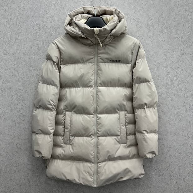 90 몽벨 여자 웰론 하프 패딩