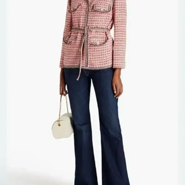 (택포) 마쥬 트위드자켓 36 (설명참고)