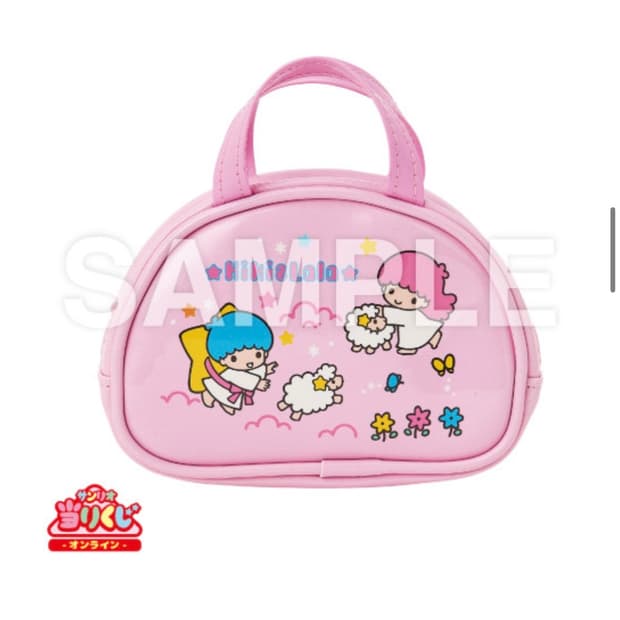 리틀트윈스타 50주년 이지방쿠치 미니 파우치 키키라라