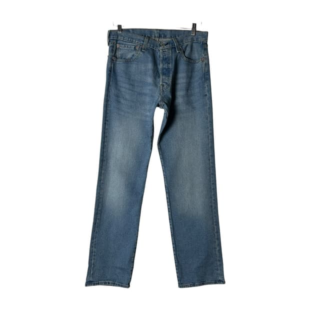 [Levi's] 리바이스 501 워시드 데님팬츠
