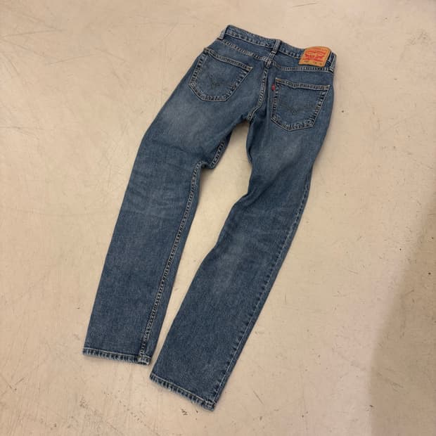 리바이스 502 워싱 데님 팬츠