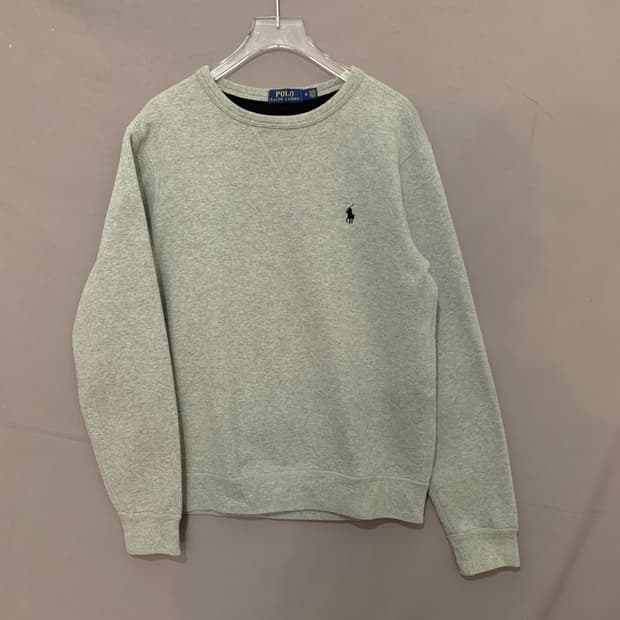 M 폴로랄프로렌 크루넥 포니 멜란지 기모 스웻셔츠 맨투맨