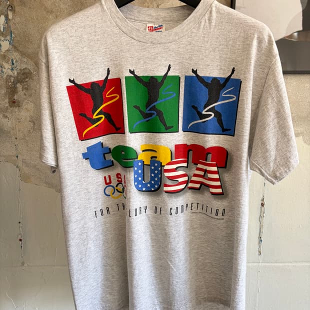 90s 올림픽 티셔츠 