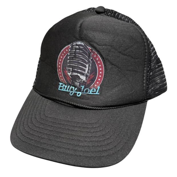 빈티지 빌리 조엘 트러커 캡 밴드티