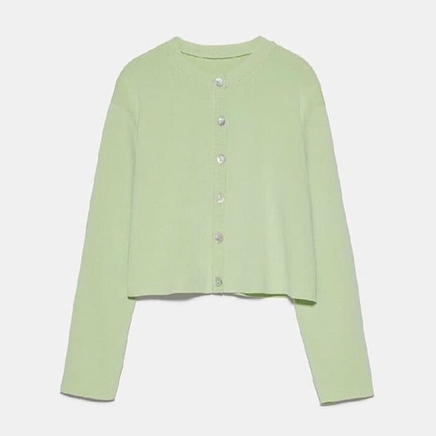 자라 메로나 니트 가디건