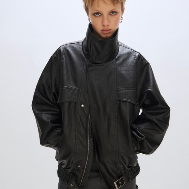 플리즈프로젝트 레더자켓