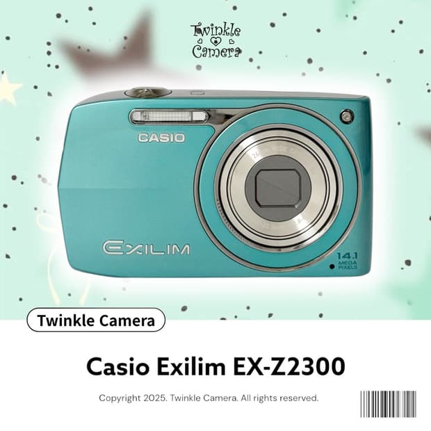 (아일릿모카🪽) Casio Exilim 카시오 엑슬림 EX-Z2300
