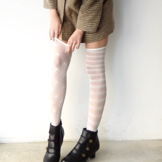 Star & Stripe layered stocking