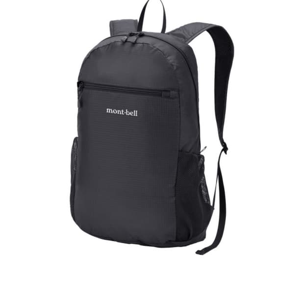 몽벨 포켓터블 라이트 백팩 15 블랙