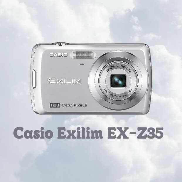 [입문추천⭕️/작례O] 카시오 엑슬림 EX-Z35 빈티지 디지털 카메라
