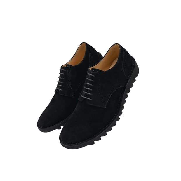 shark sole brogue derby shoes