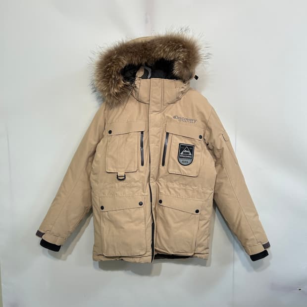 디스커버리 남성 밀포드 구스다운 패딩 95 베이지