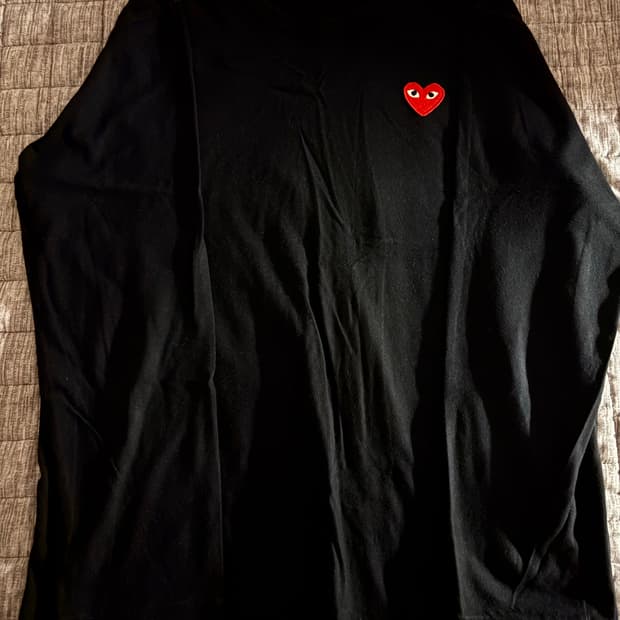 꼼데가르송 긴팔티 