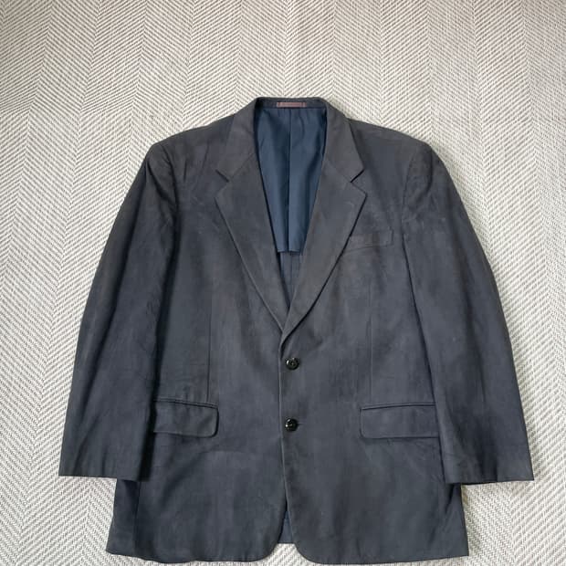 이태리 카르비니아 로자 스웨이드 자켓 