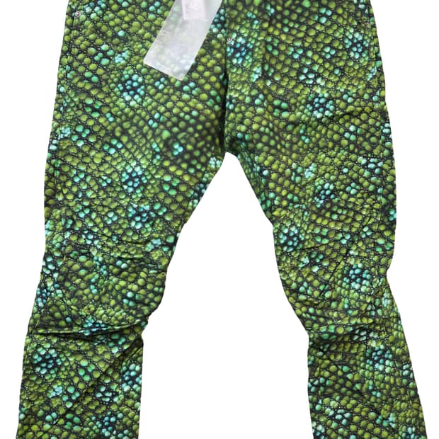 G-STAR그린 레오파드 패턴 바지(26/32)